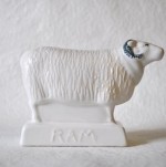 Rye Pottery Ram Part of our new all-white collection